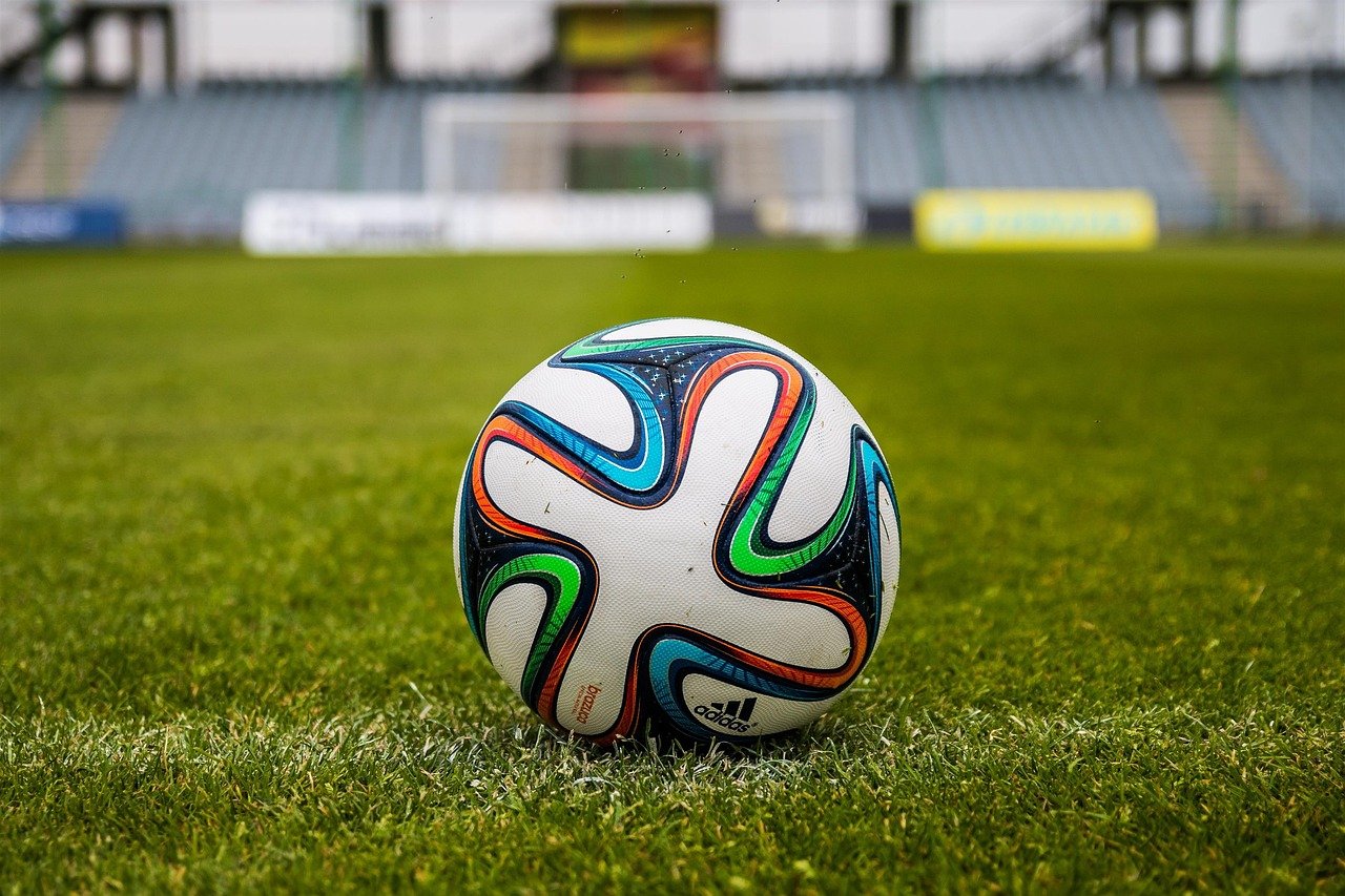 ball, grass, soccer, football, soccer ball, sport, game, play, nature, football field, stadium, football stadium, ball game